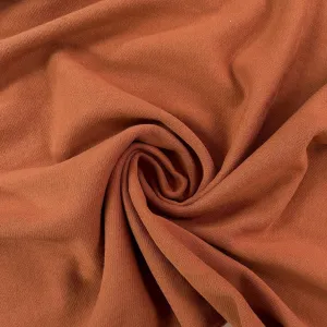 41" Remnant - Organic Cotton Twill Face Fleece Knit - Allspice