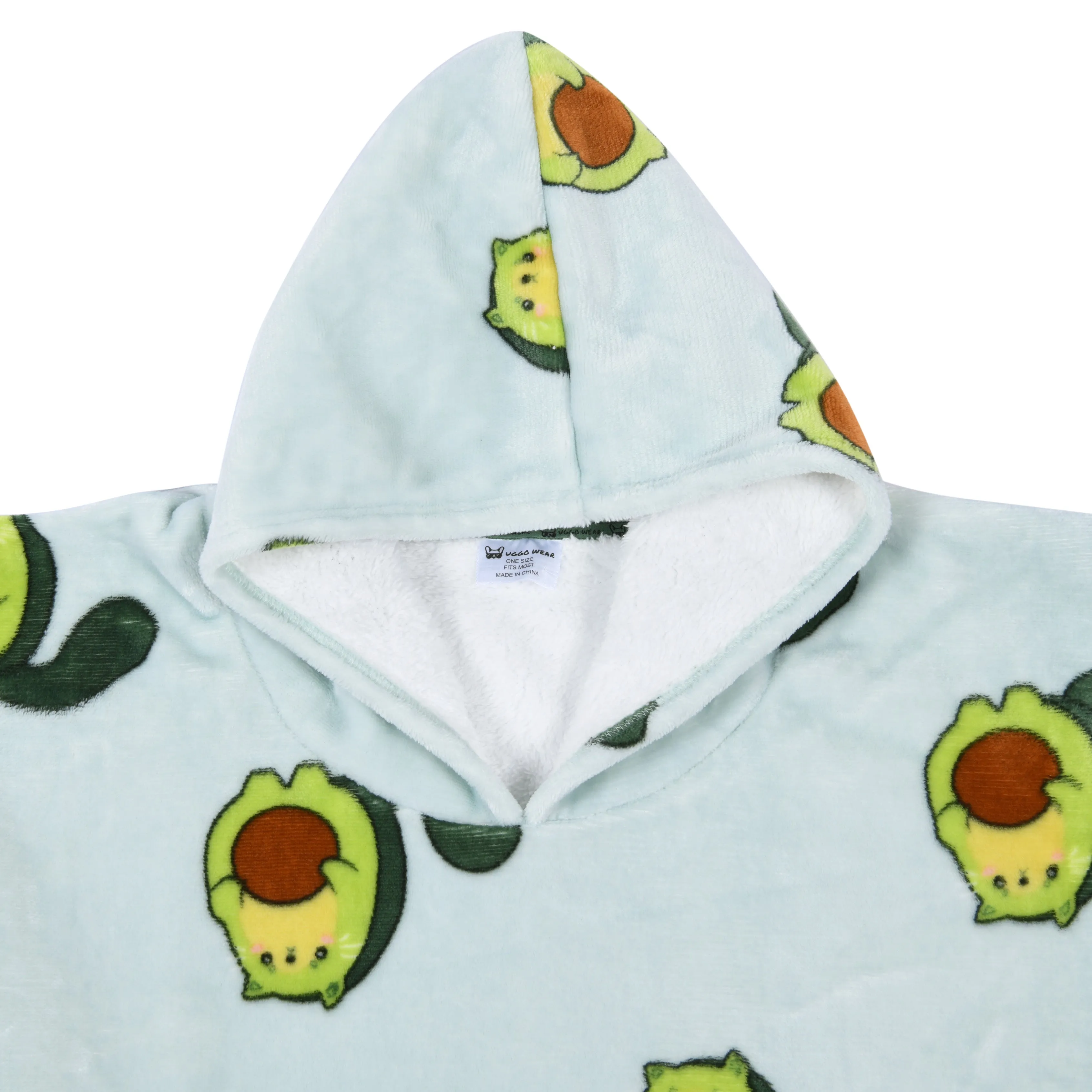 Adult Giant Hoodie Avocato Green