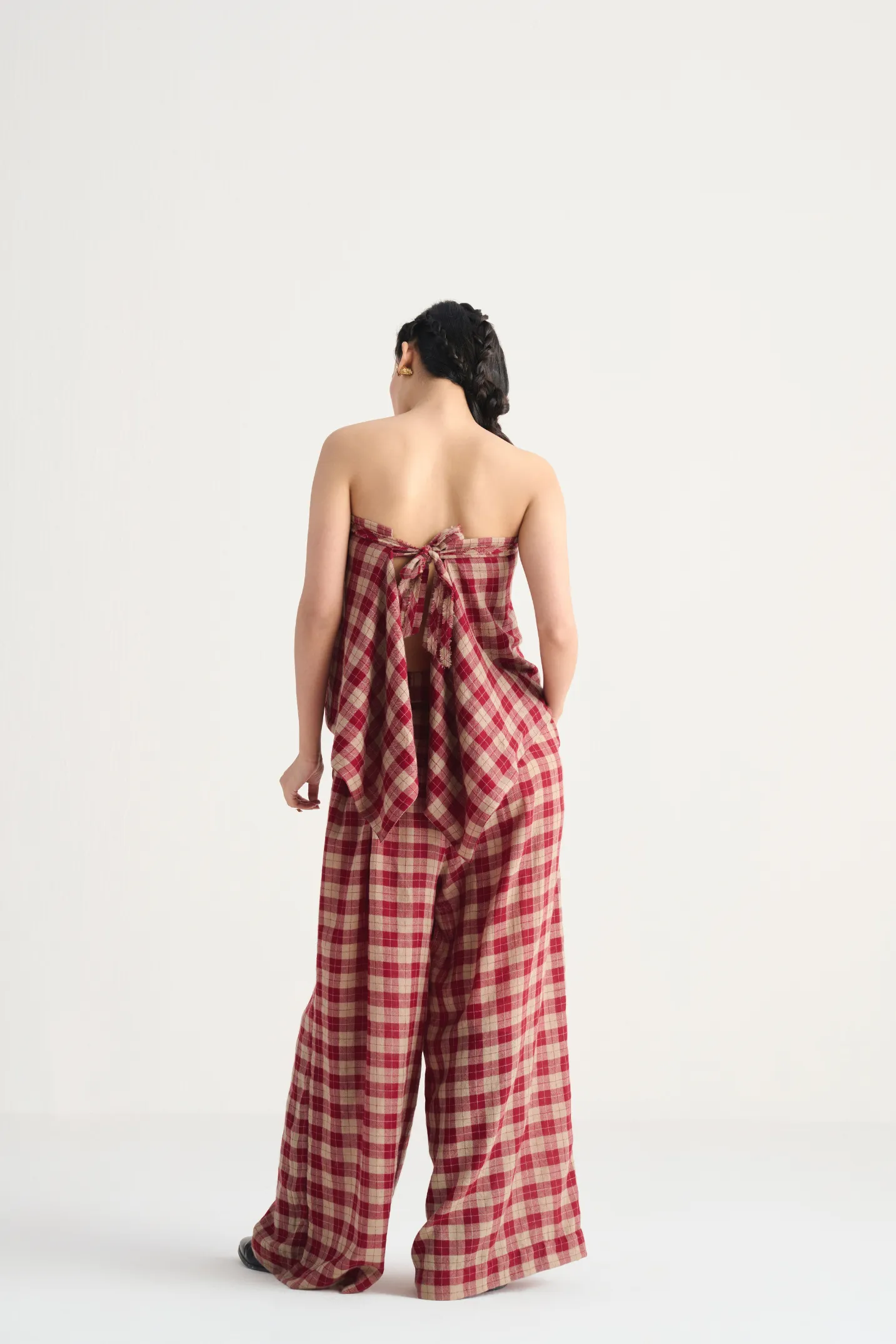 Az Pashmina Wool Tailored Pants