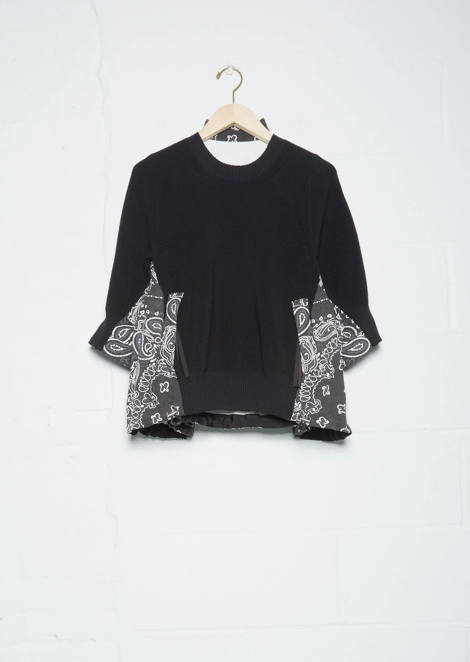 Bandana Print Pullover
