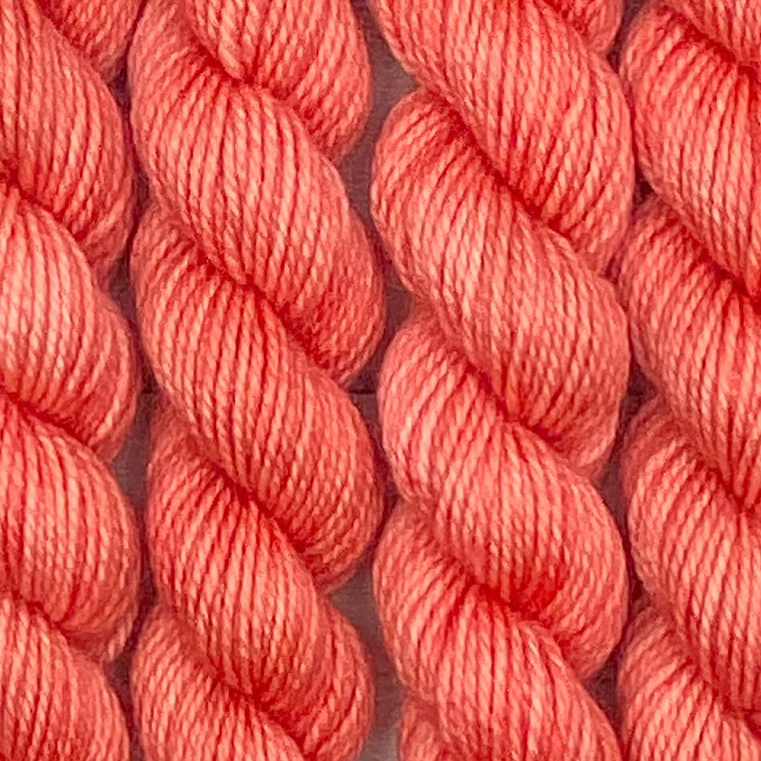 Barbury Sock Mini (20g) - Cool Coral