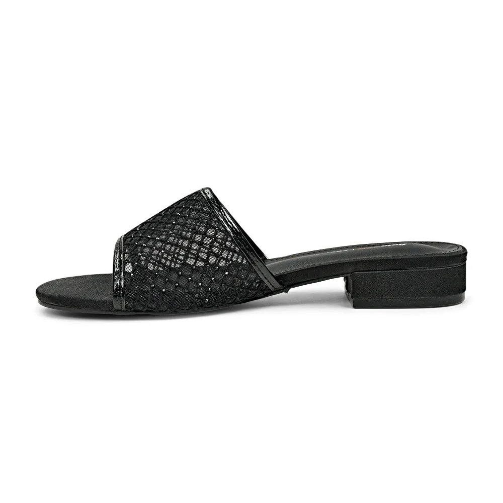 BATA RED LABEL LACY LADIES SANDALS LOW HILL SLIPPER