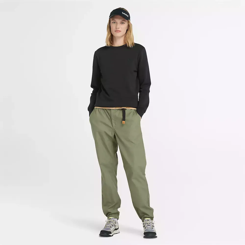 Brushed Back Crew Neck Sweatshirt For Women
