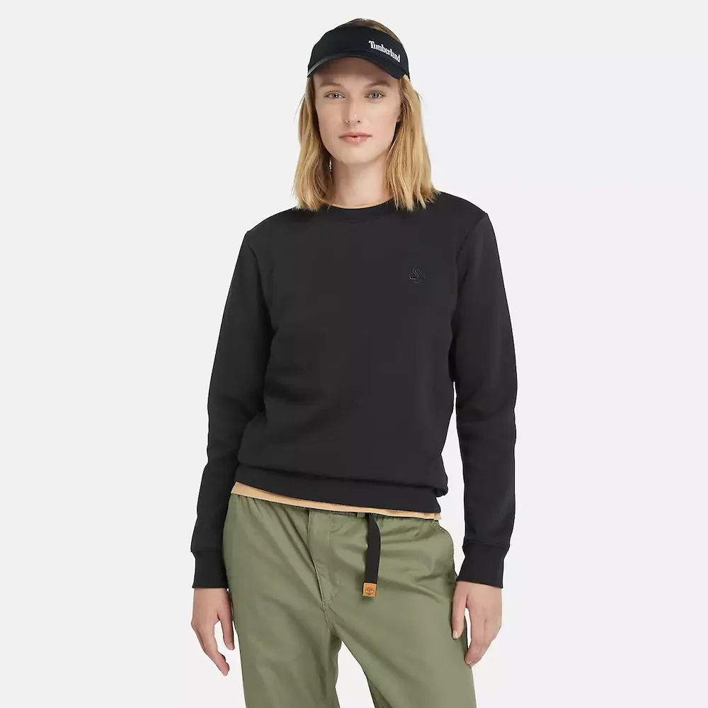 Brushed Back Crew Neck Sweatshirt For Women