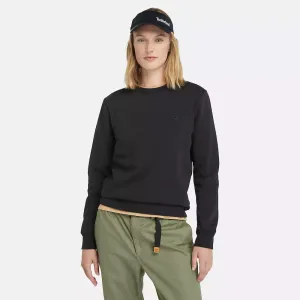 Brushed Back Crew Neck Sweatshirt For Women