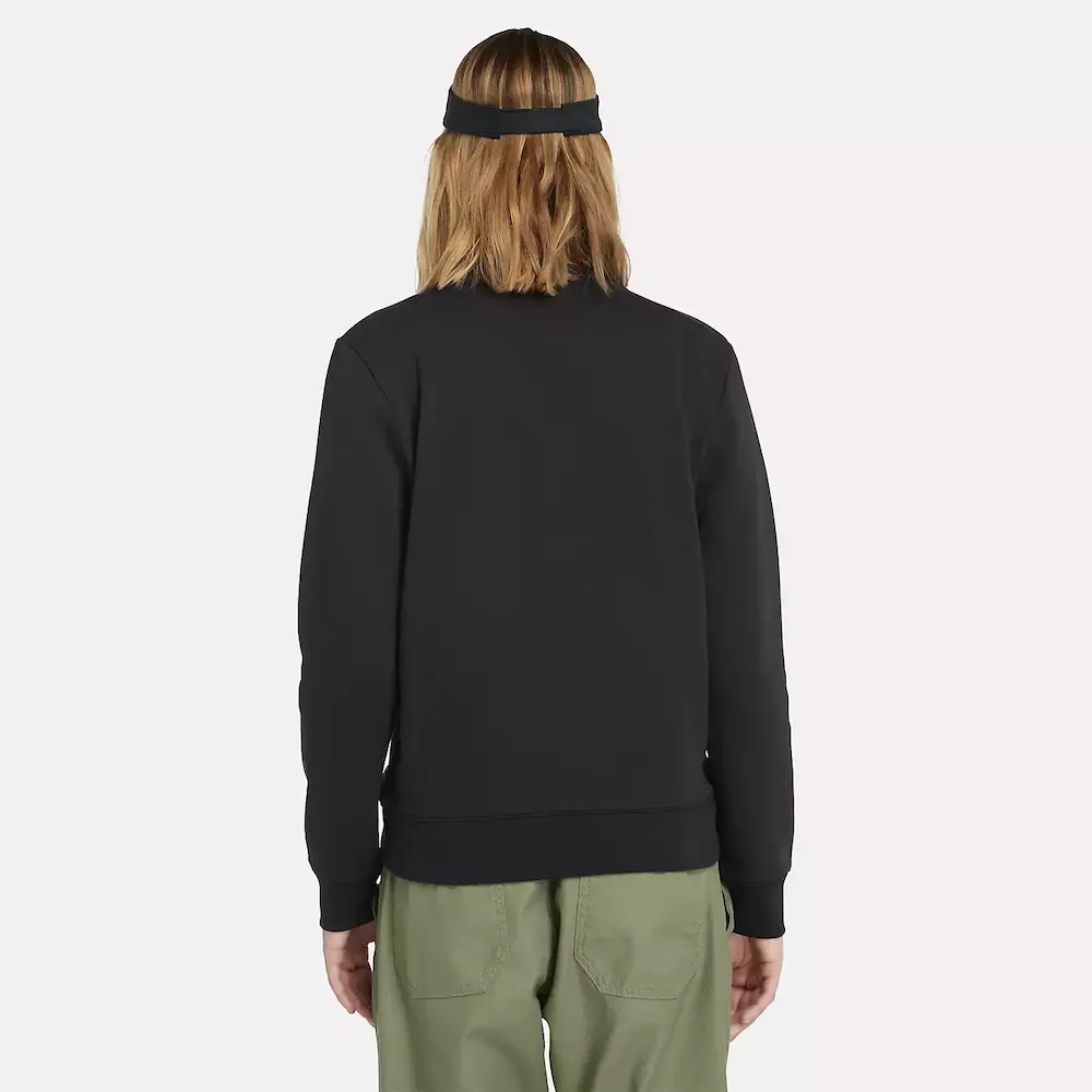 Brushed Back Crew Neck Sweatshirt For Women