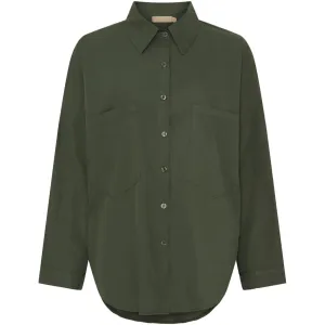 Cecile Long Sleeve Shirt Military