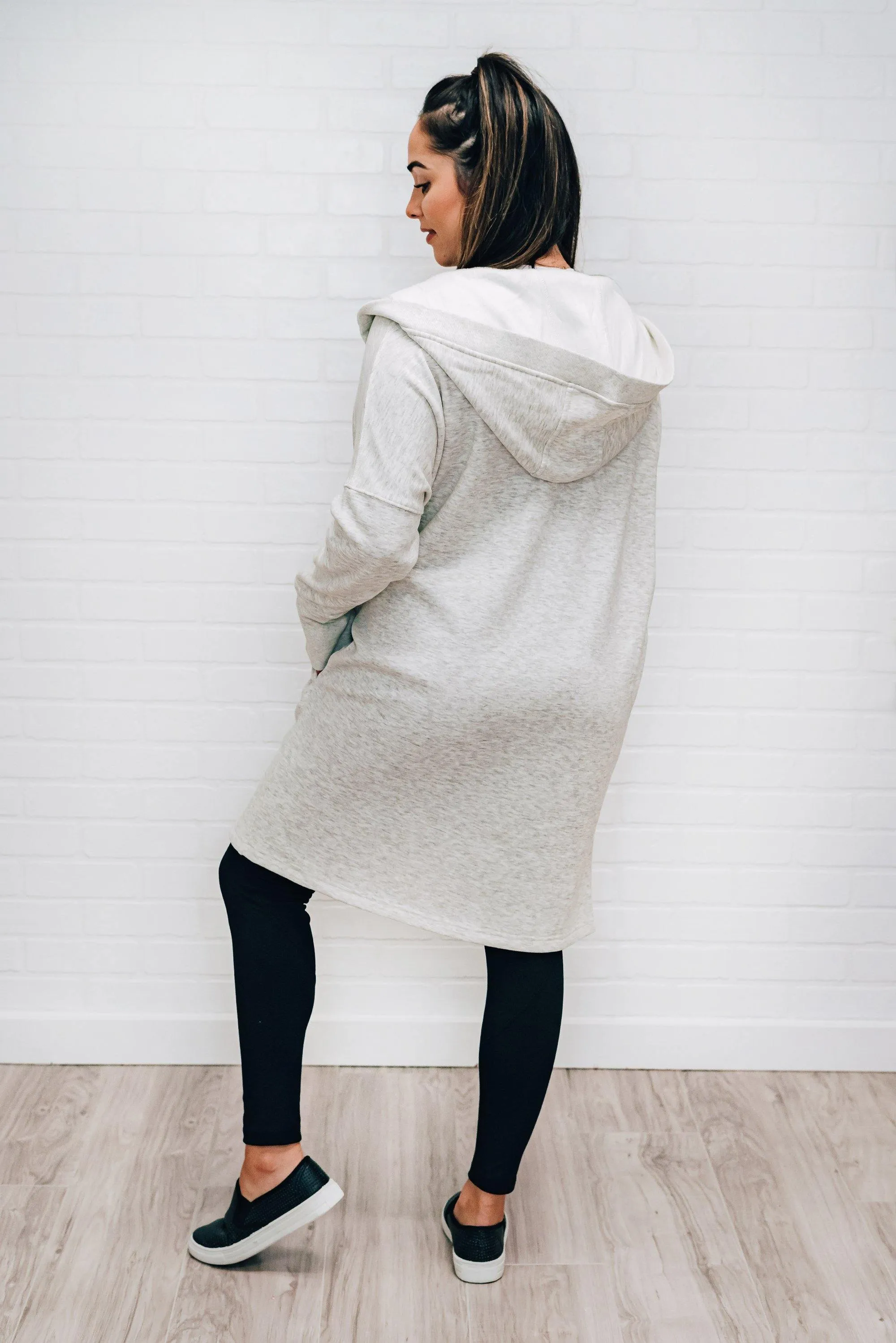 Comfy Hoodie Cardigan