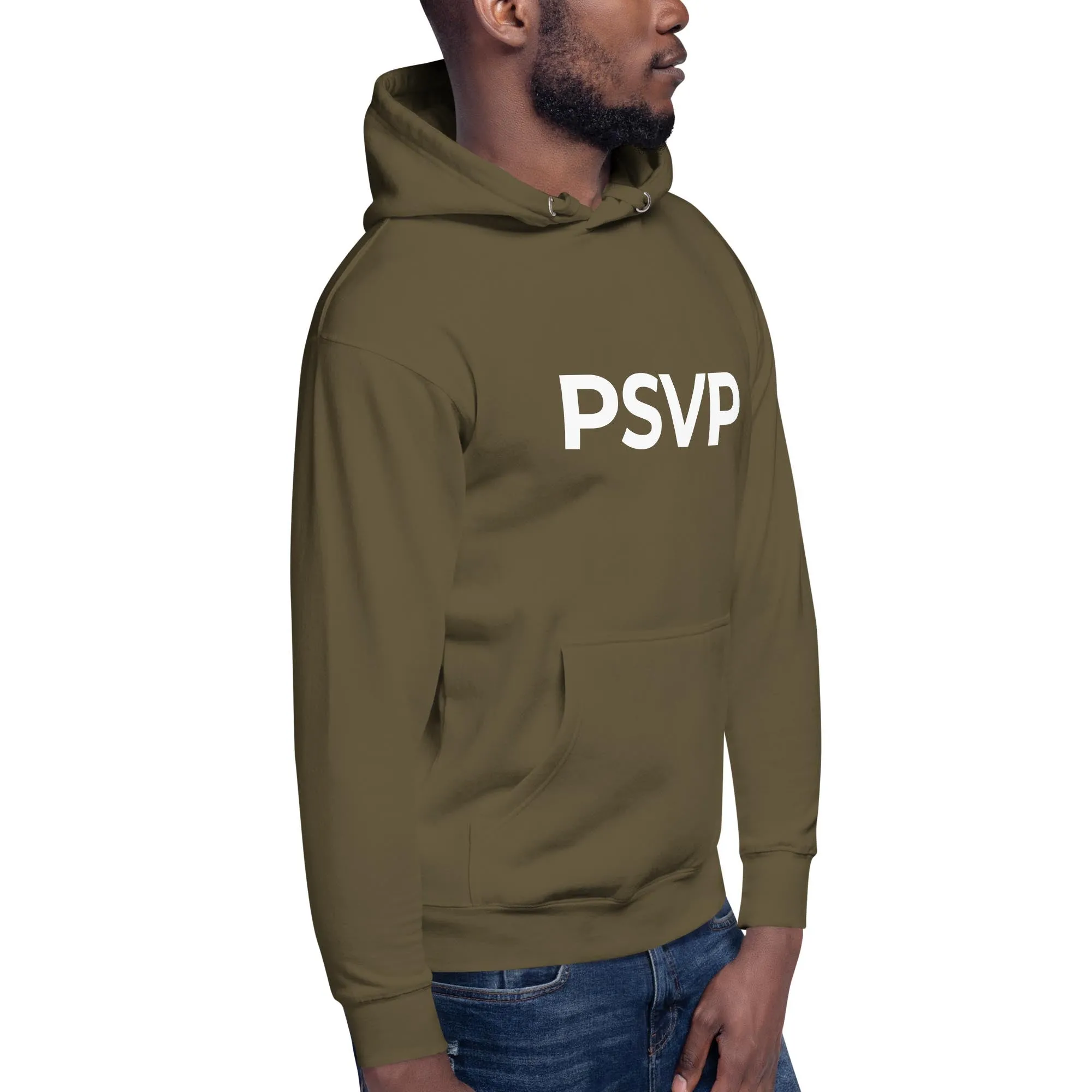 Comfy Military Green Hoodie - PSVP