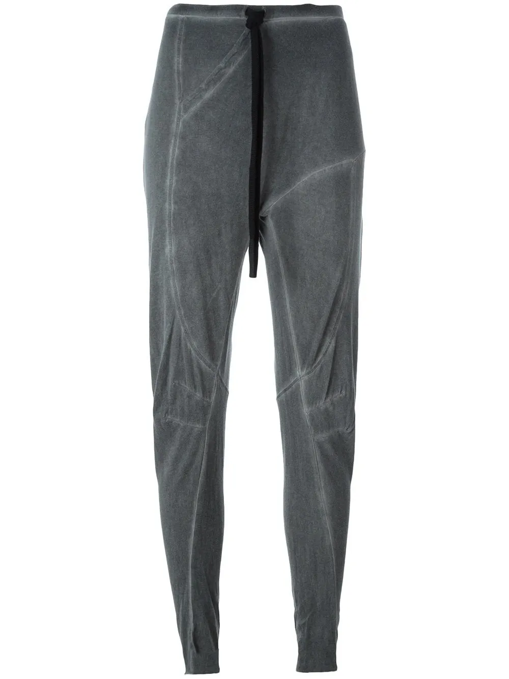 Cotton Cashmere Slim Pant Grey