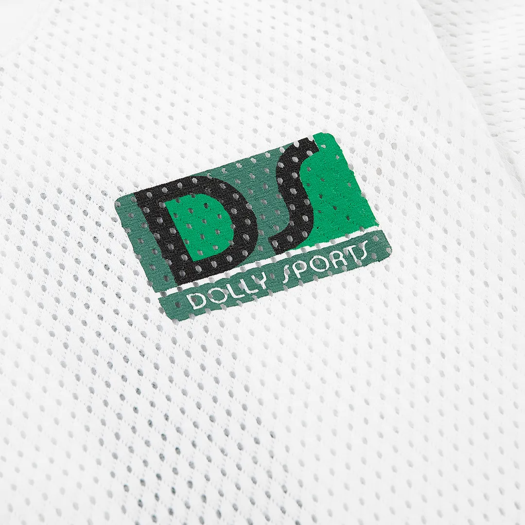 Cotton mesh longsleeve