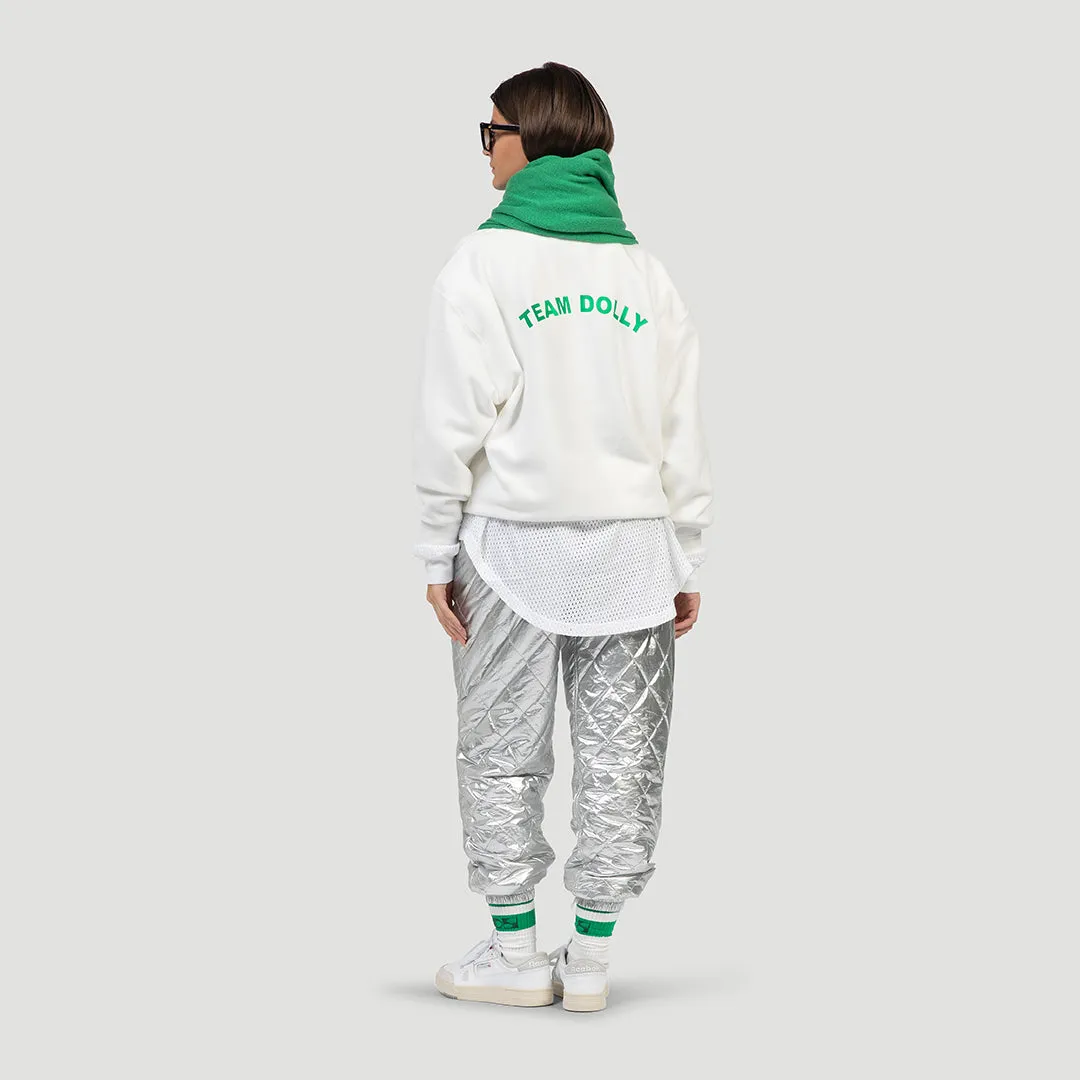 Cotton mesh longsleeve