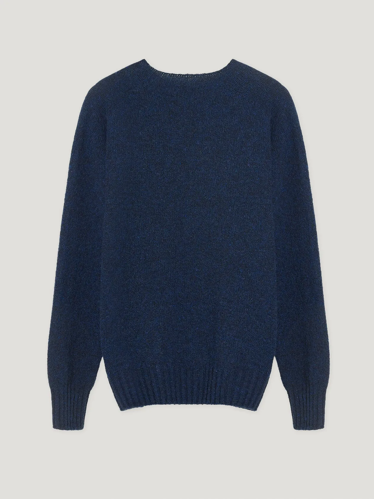 Denim Shetland Crew Neck