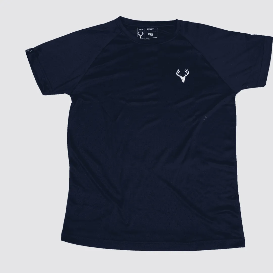 Dri-Fit Apex Raglan Tee 2.2 (NAVY BLUE)