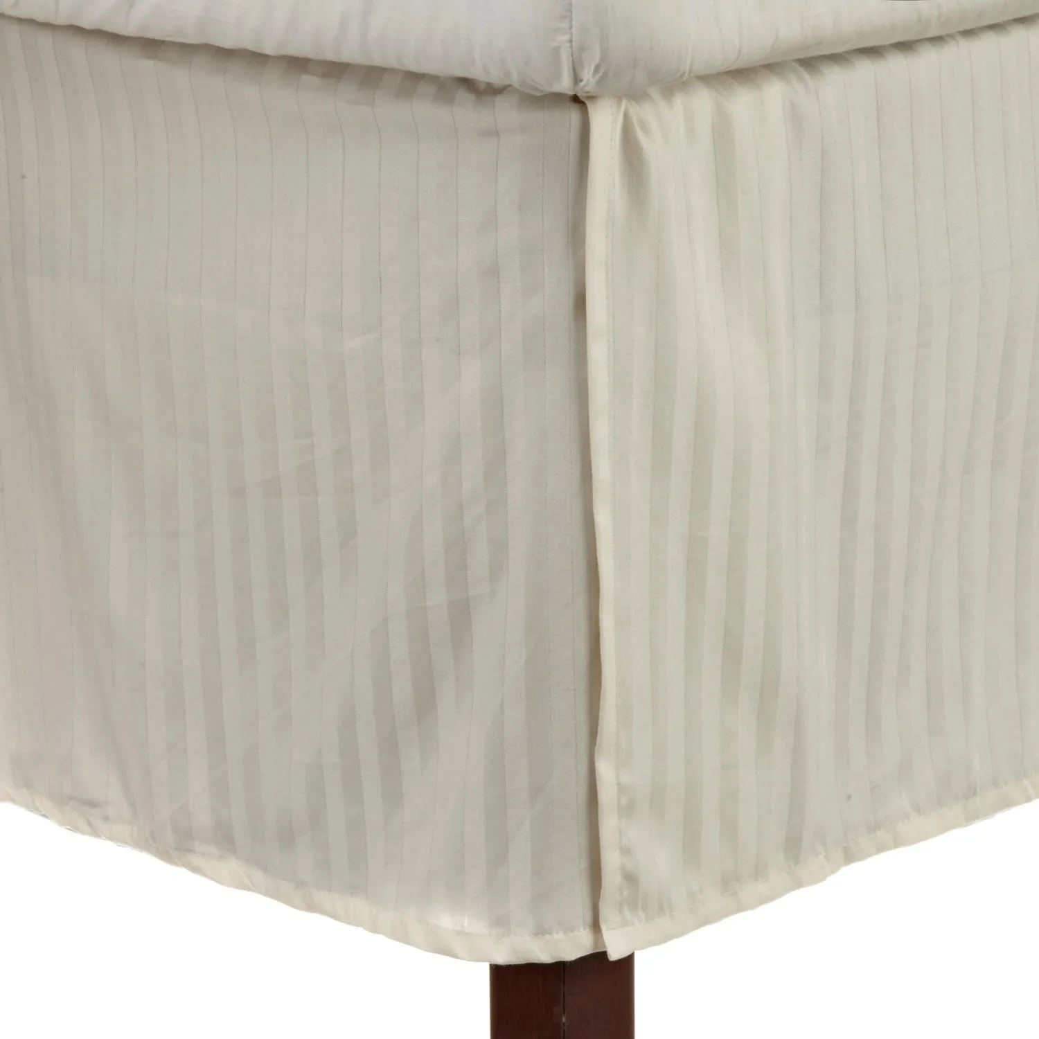 Egyptian Cotton 300 Thread Count Stripe Bed Skirt