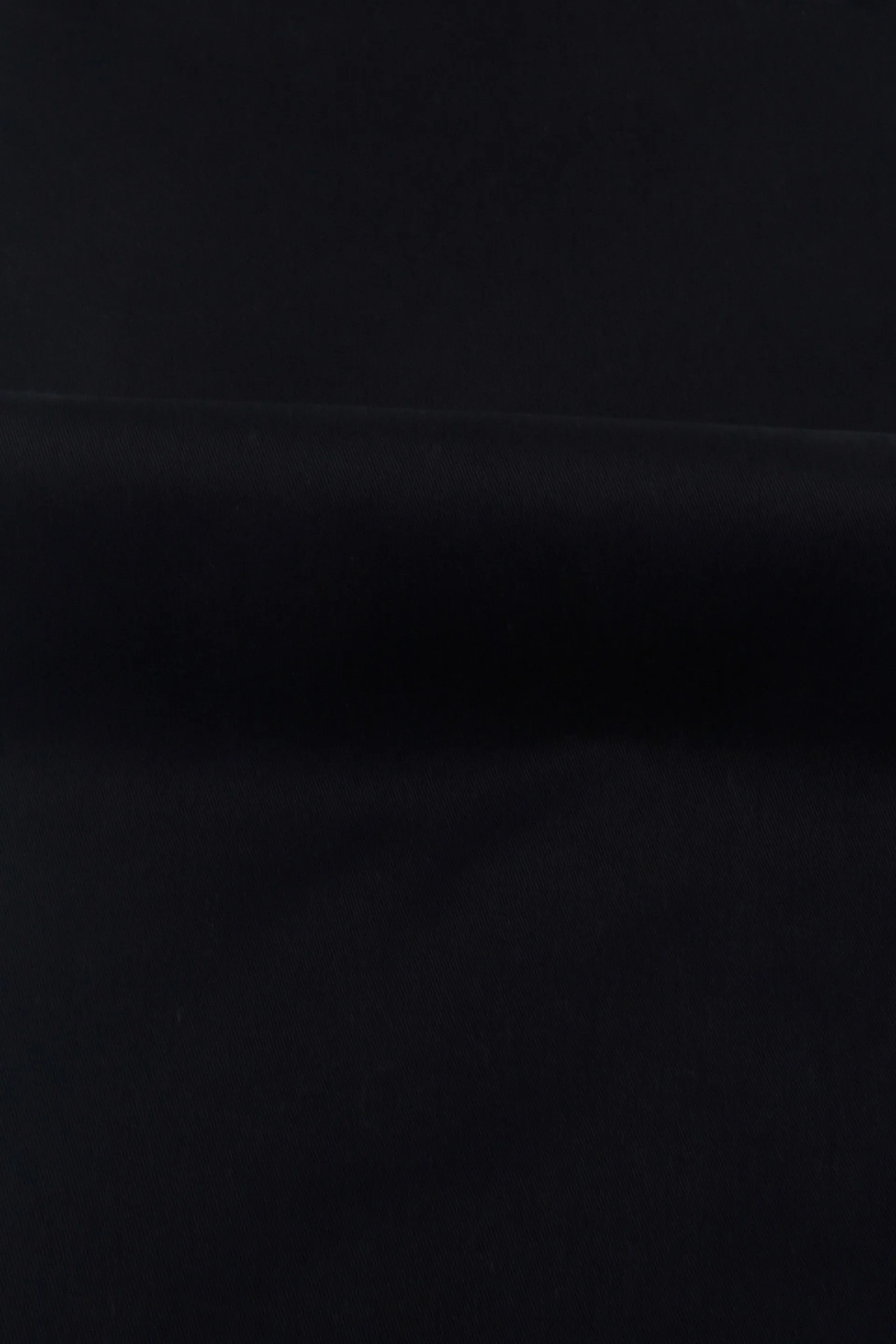 ELEVATED TWILL TAILORED CARGO PANTS IN BLACK