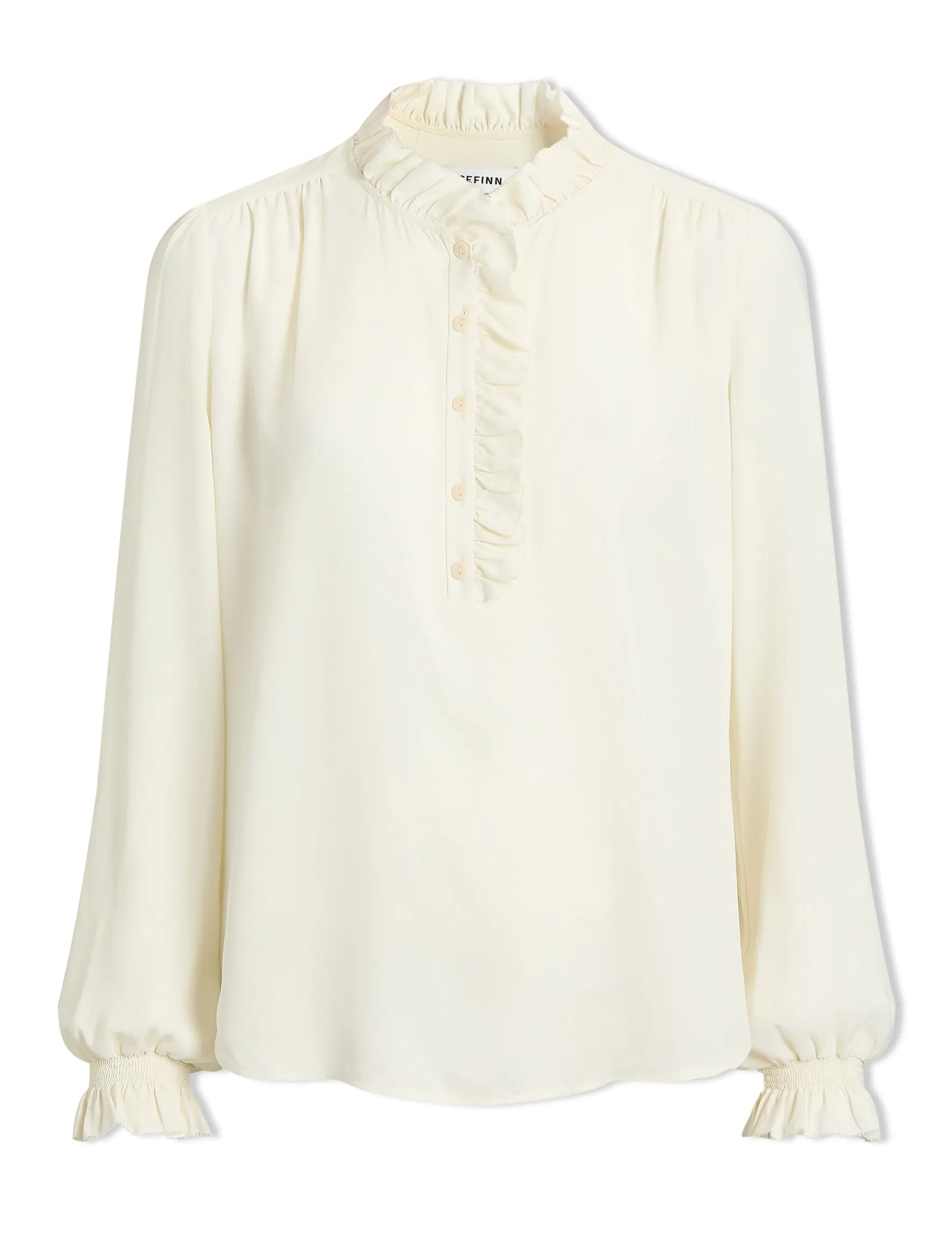Erin Silk Shirt - Cream