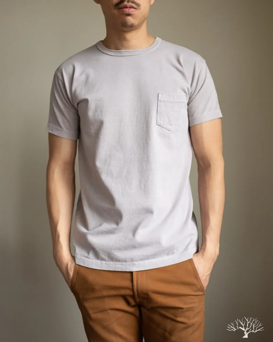 Garment Dyed Pocket Tee - Ash