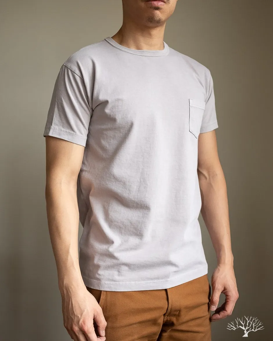 Garment Dyed Pocket Tee - Ash