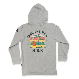 Hello Stranger Tame The Wild LS Hooded Tee