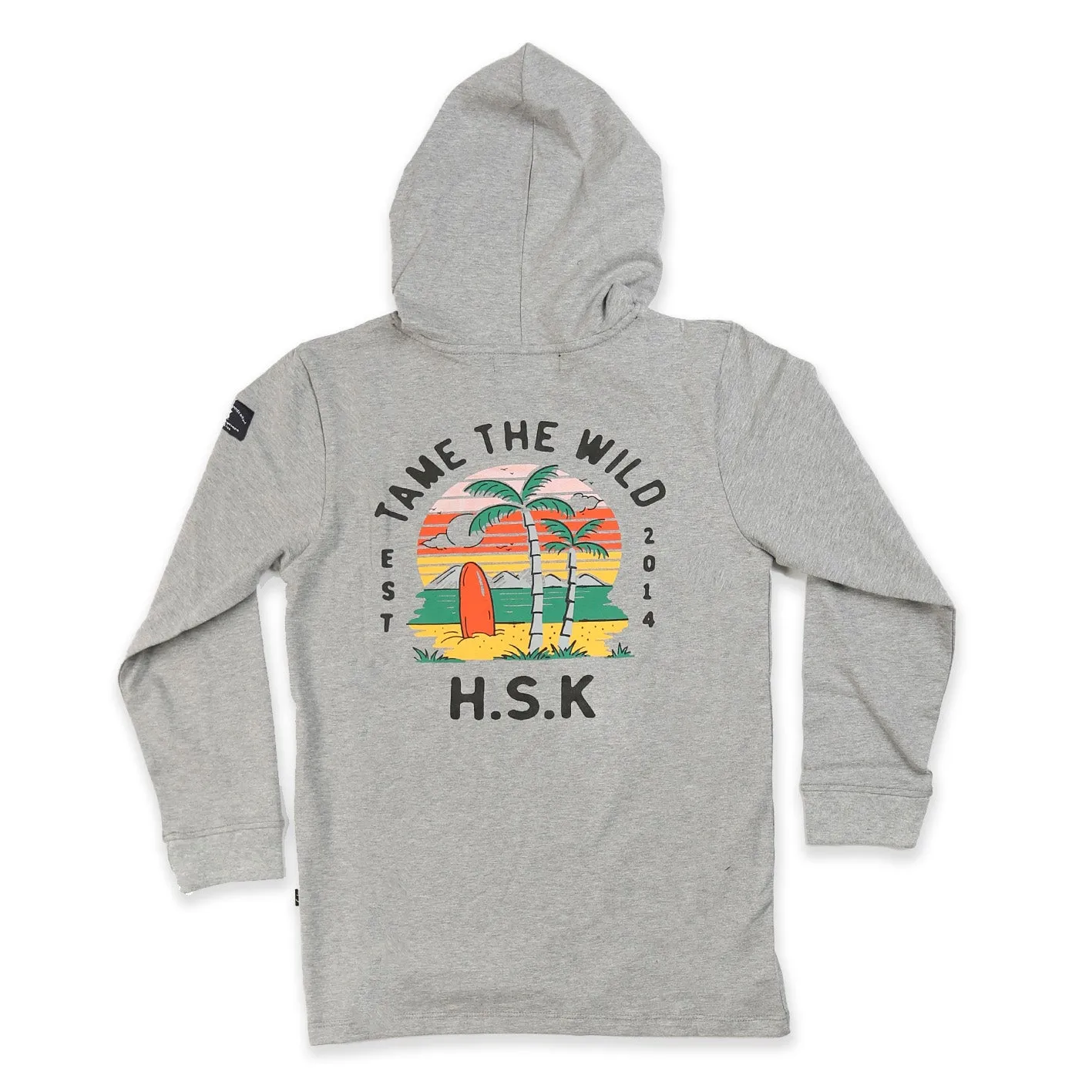 Hello Stranger Tame The Wild LS Hooded Tee