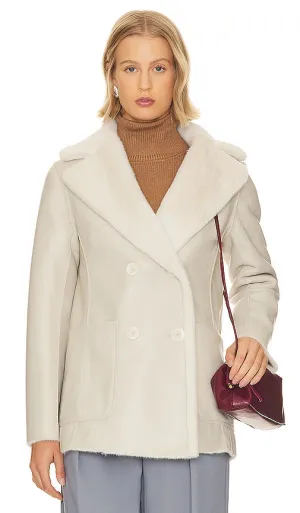 LAMARQUE Camille Coat in Ivory