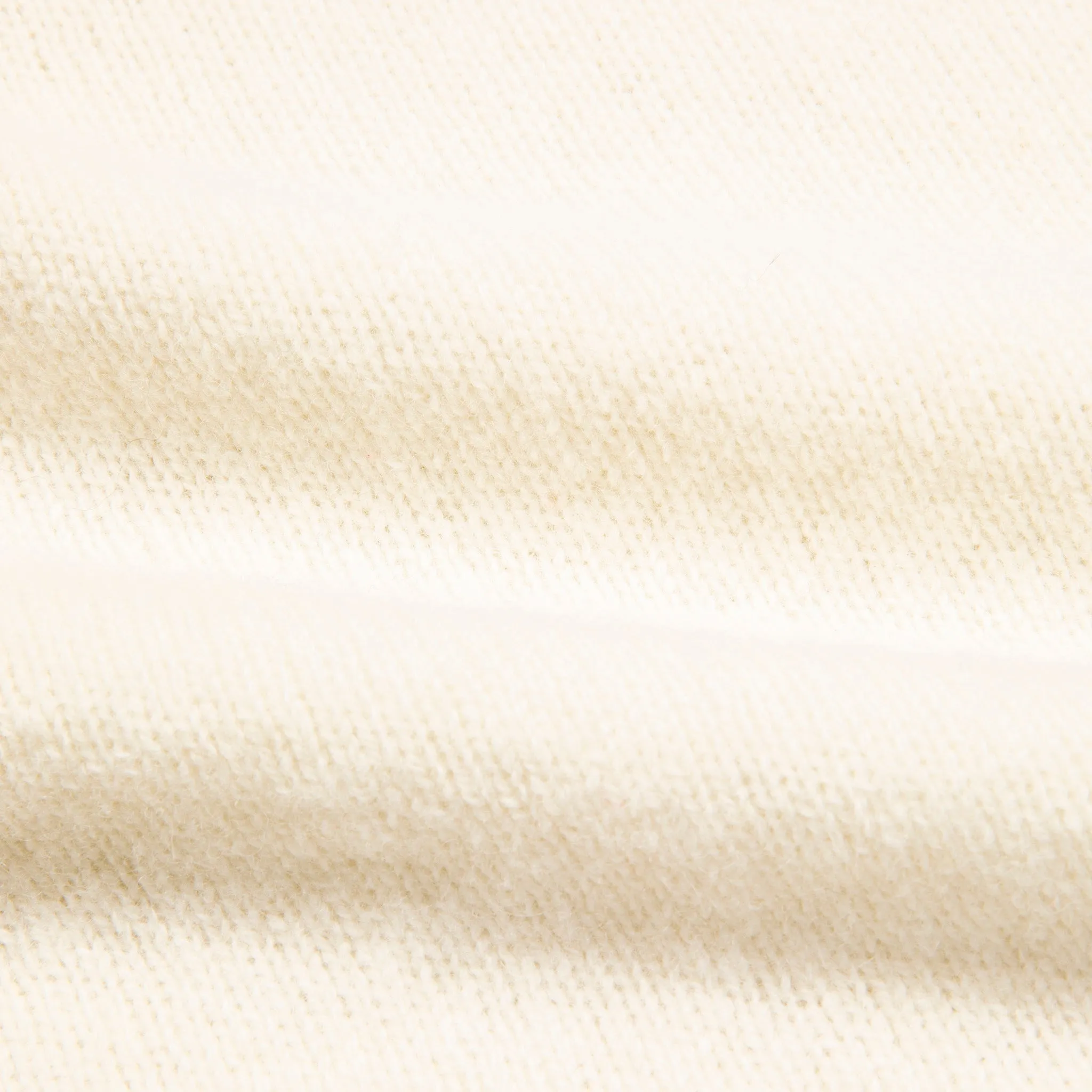 Laurence J. Smith Super Soft Seamless Crewneck Winter White