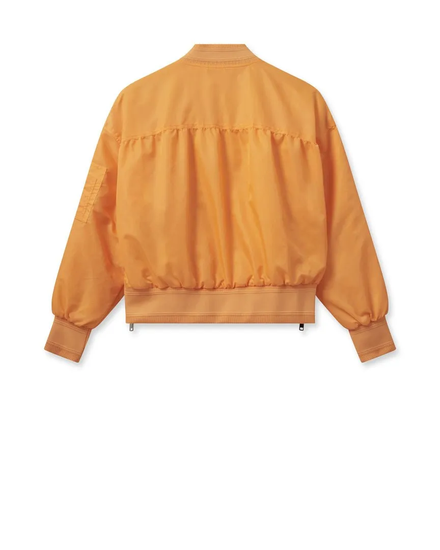 Leslie Bomber Jacket | Blazing Orange