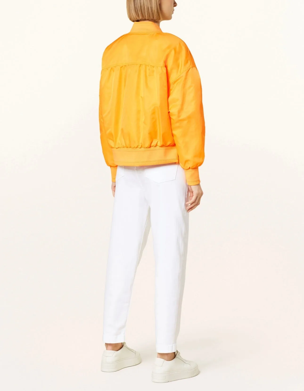 Leslie Bomber Jacket | Blazing Orange