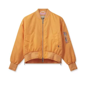 Leslie Bomber Jacket | Blazing Orange