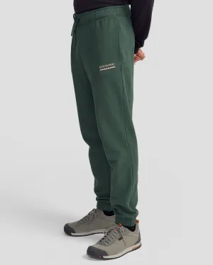 Men's Heritage Logo Brushed Joggers - Deep Forest
