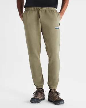 Men's Kathmandu Heritage Logo Slouchy Joggers - Beech