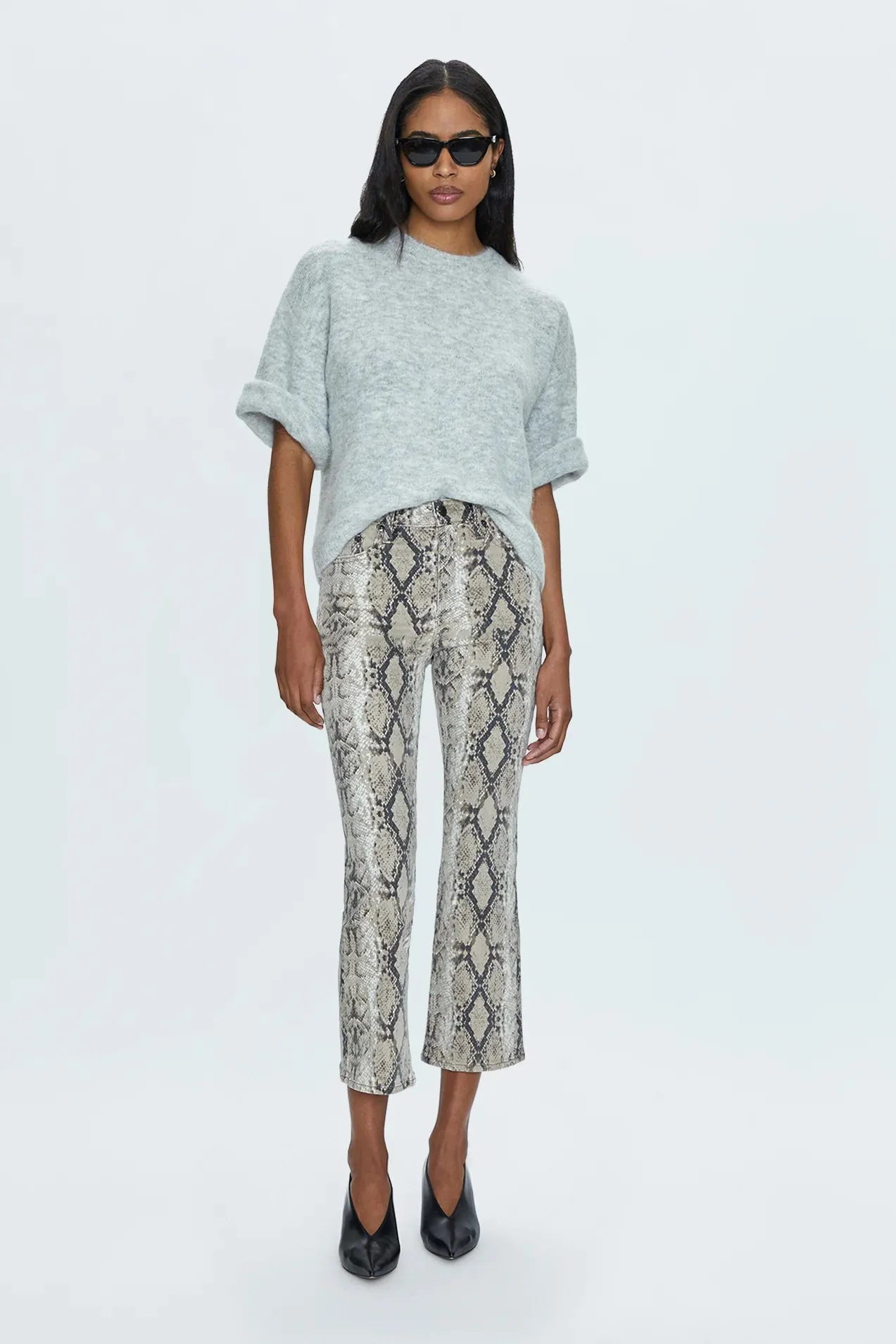 Micah Short Sleeve Crewneck Sweater