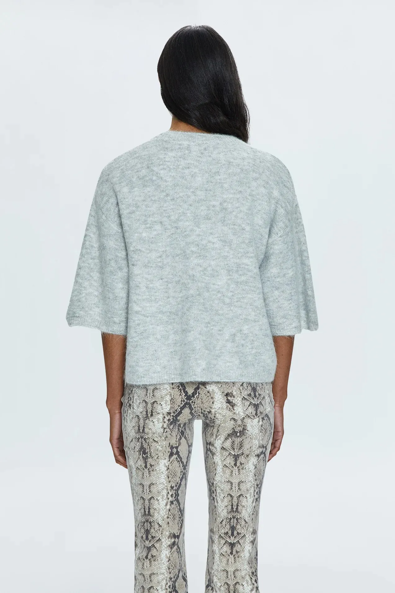 Micah Short Sleeve Crewneck Sweater