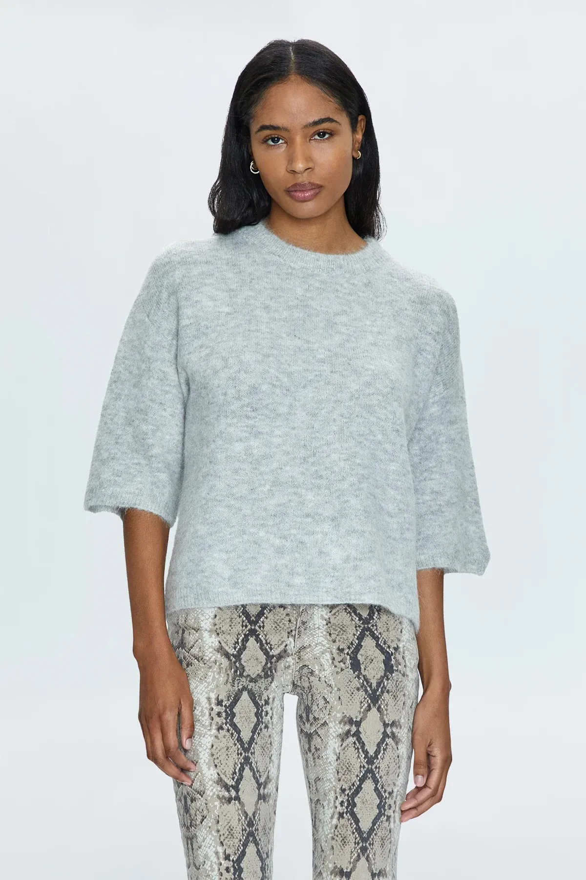 Micah Short Sleeve Crewneck Sweater