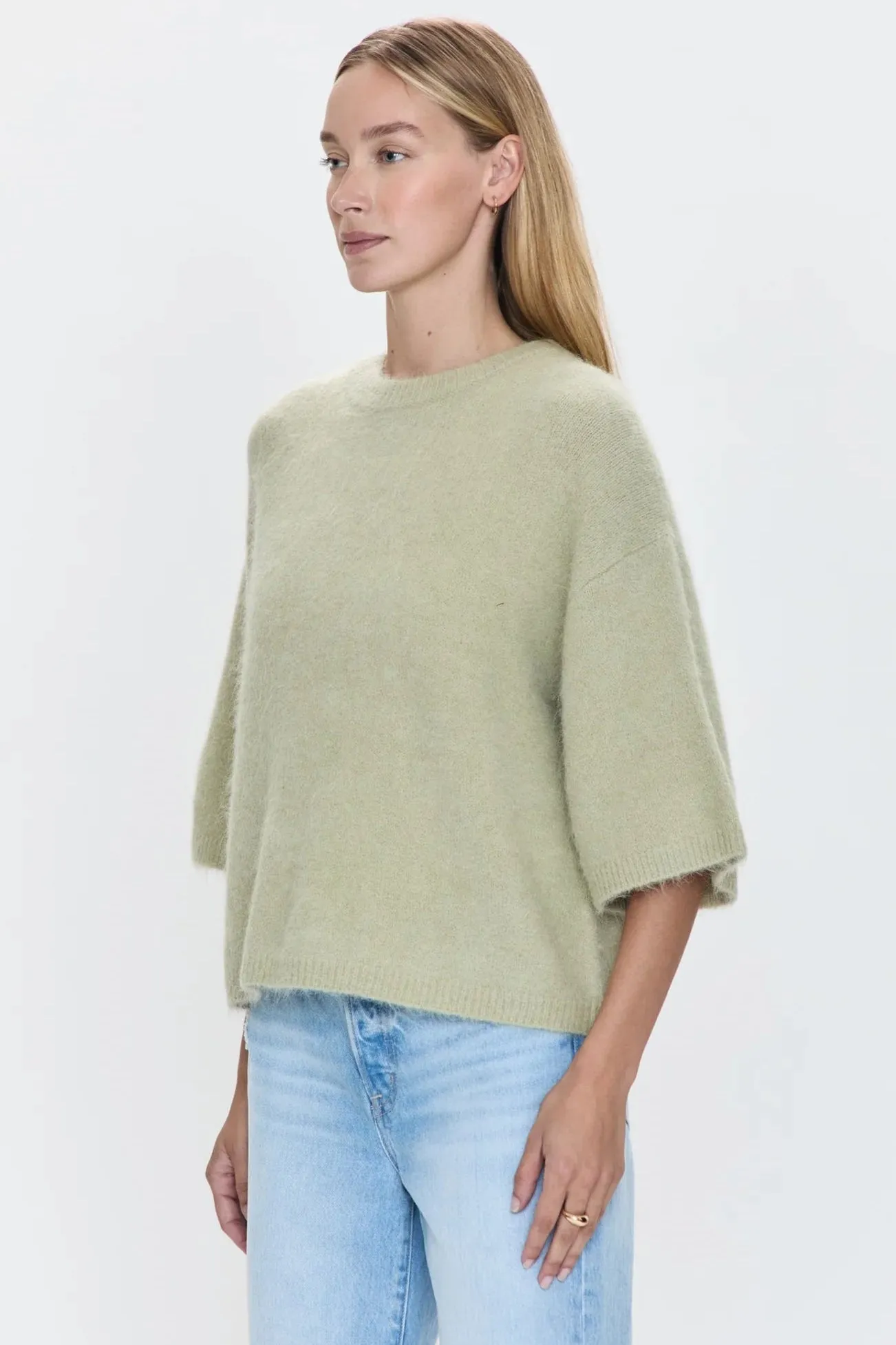 Micah Short Sleeve Crewneck Sweater