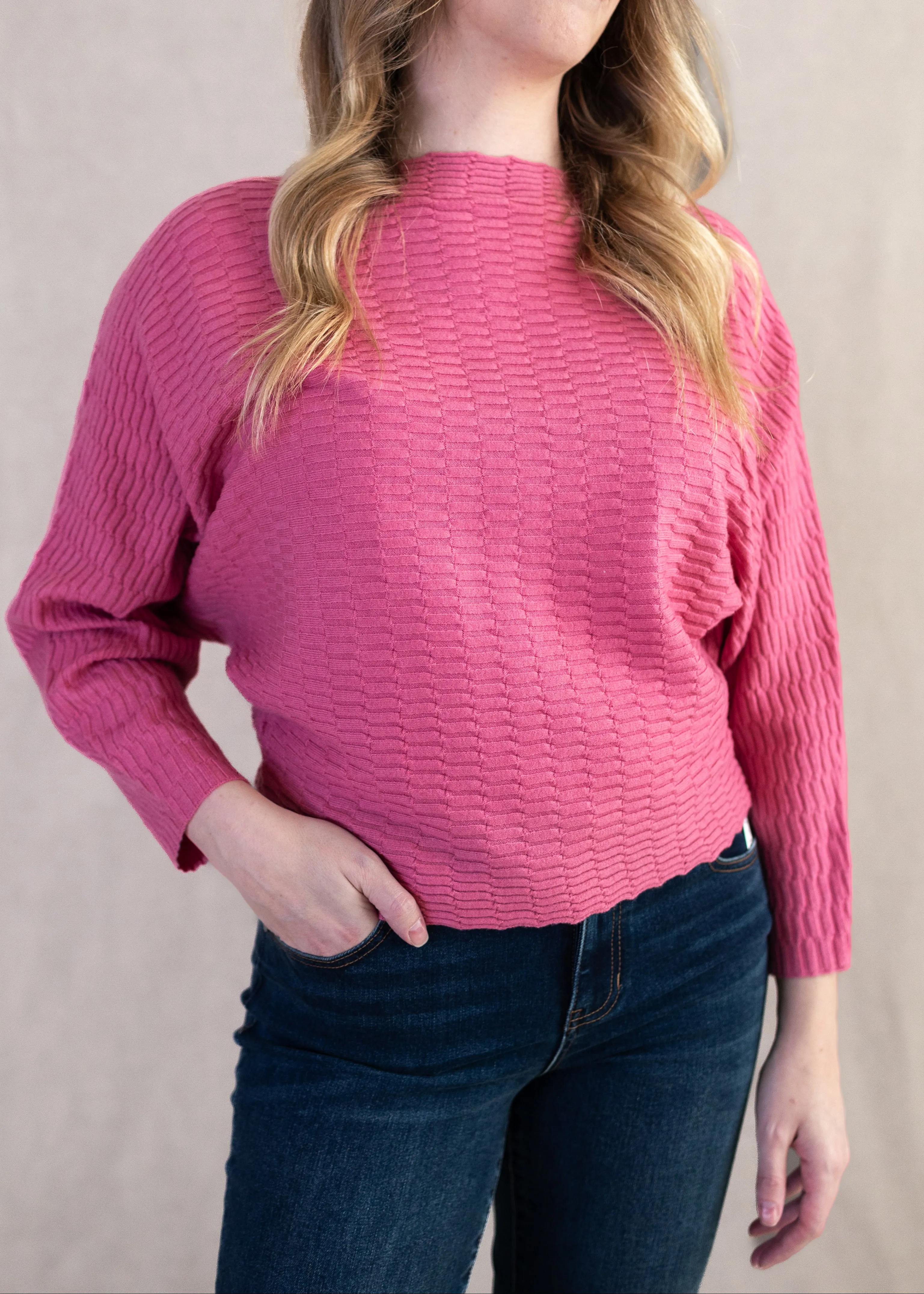 Monet Sweater in Mystic Rose | Kerisma