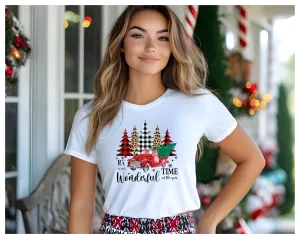 Most Wonderful Time Xmas Tees
