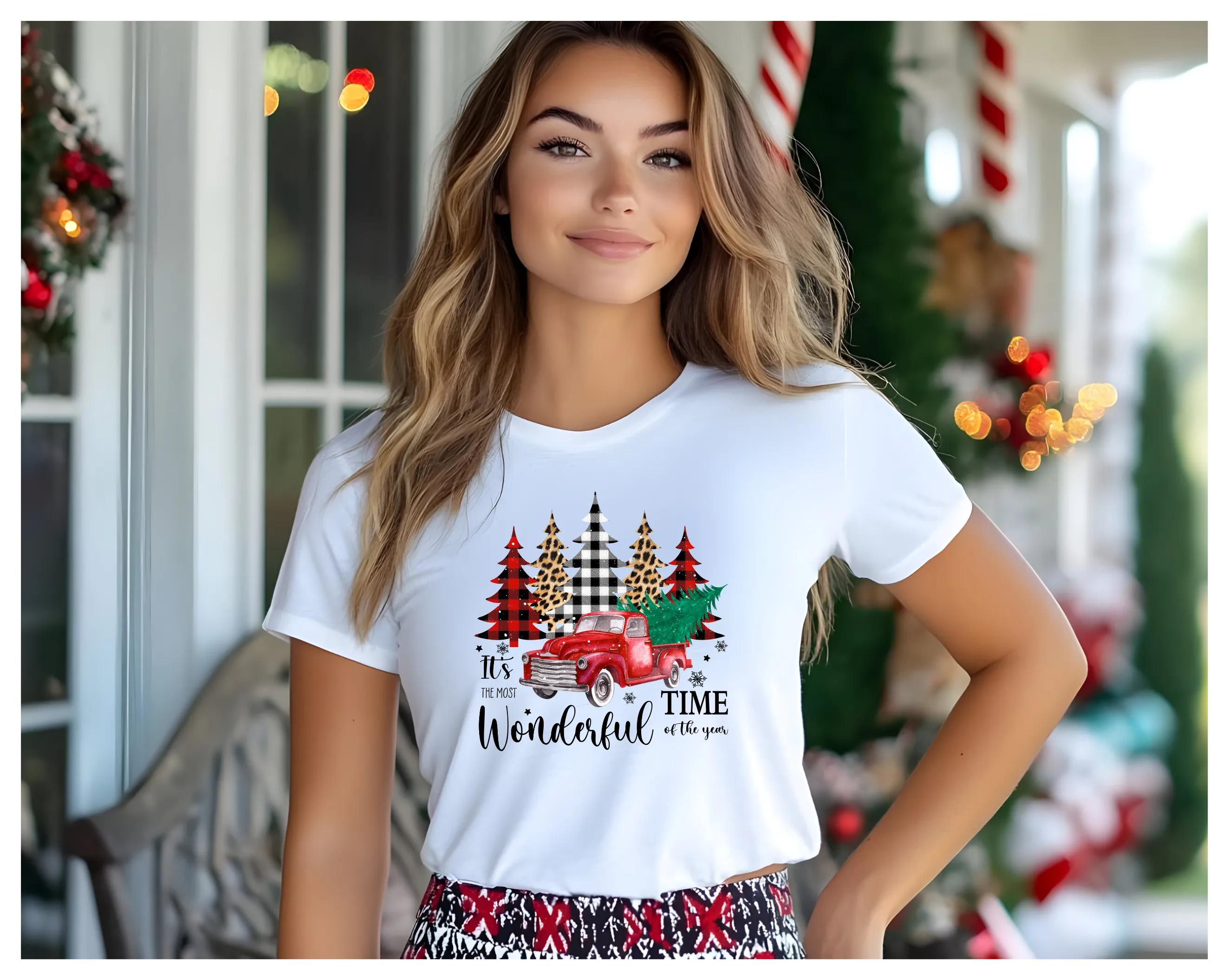 Most Wonderful Time Xmas Tees