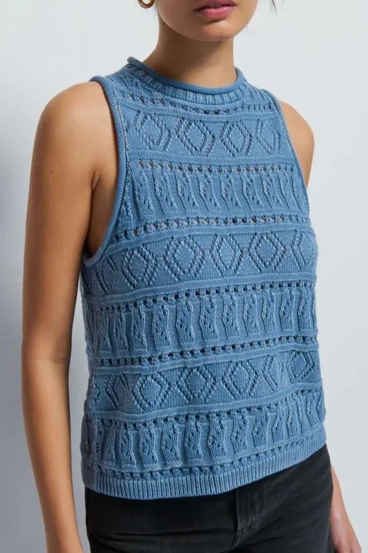 Nation LTD Lina Pointelle Top