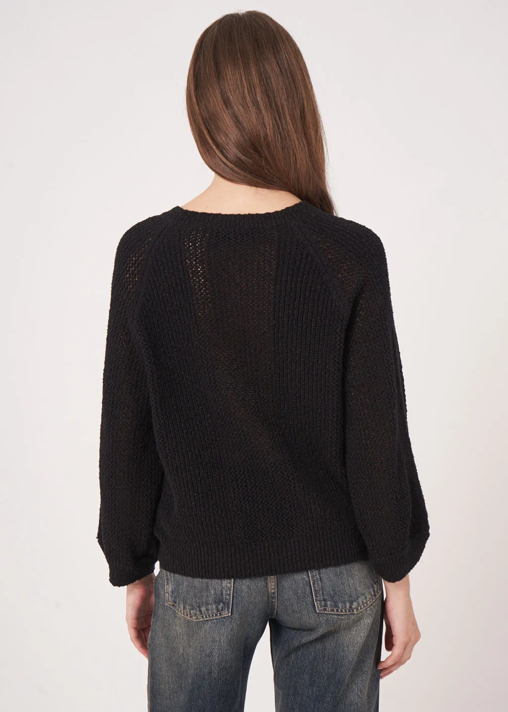Open-Knit Pullover | R