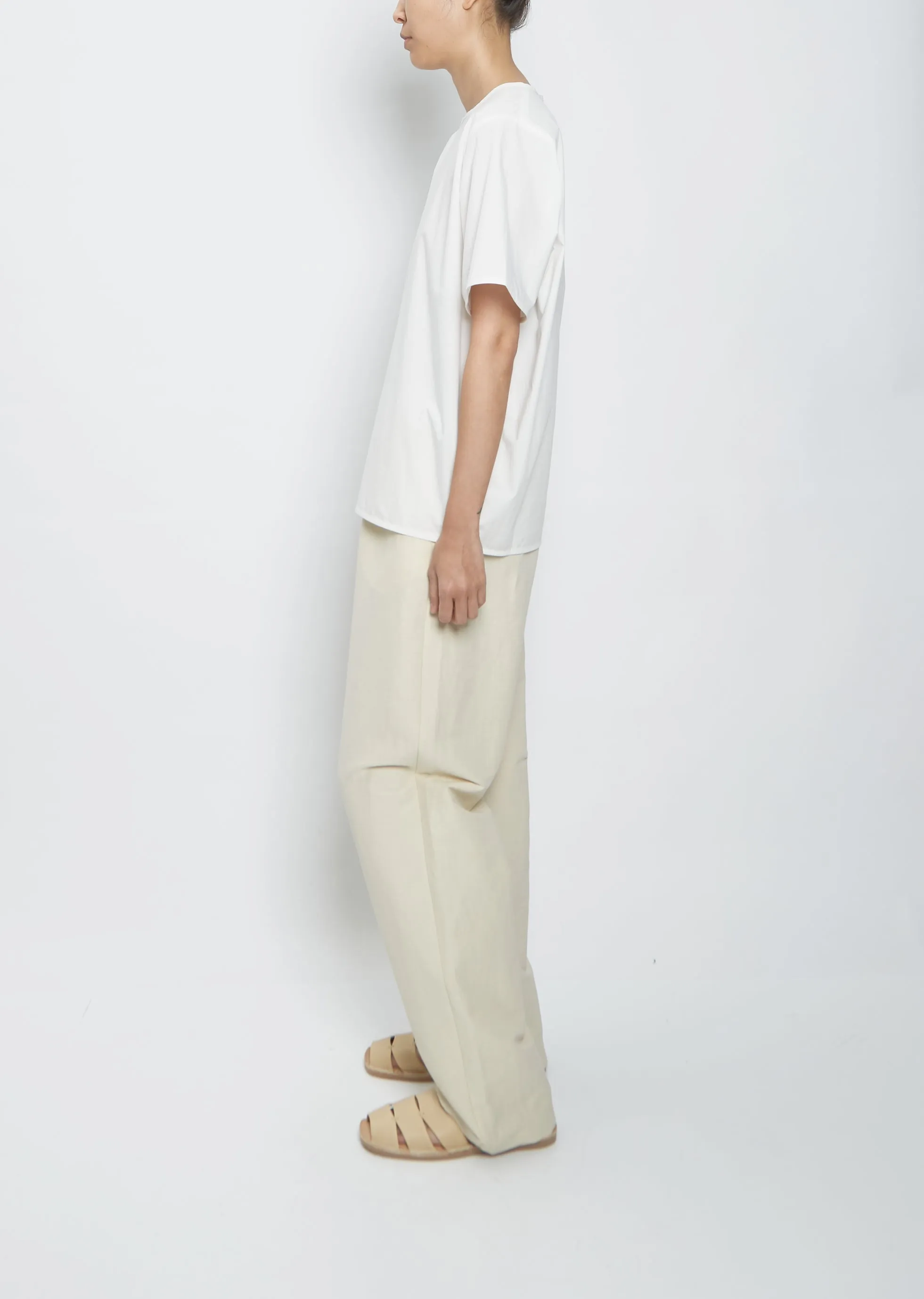 Oversized Poplin Tee