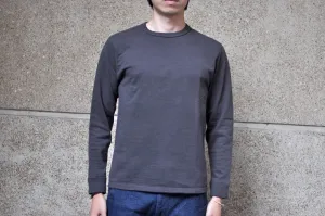 Samurai 12oz "Nippon Cotton" L/S Plain Tee (Kuromame)