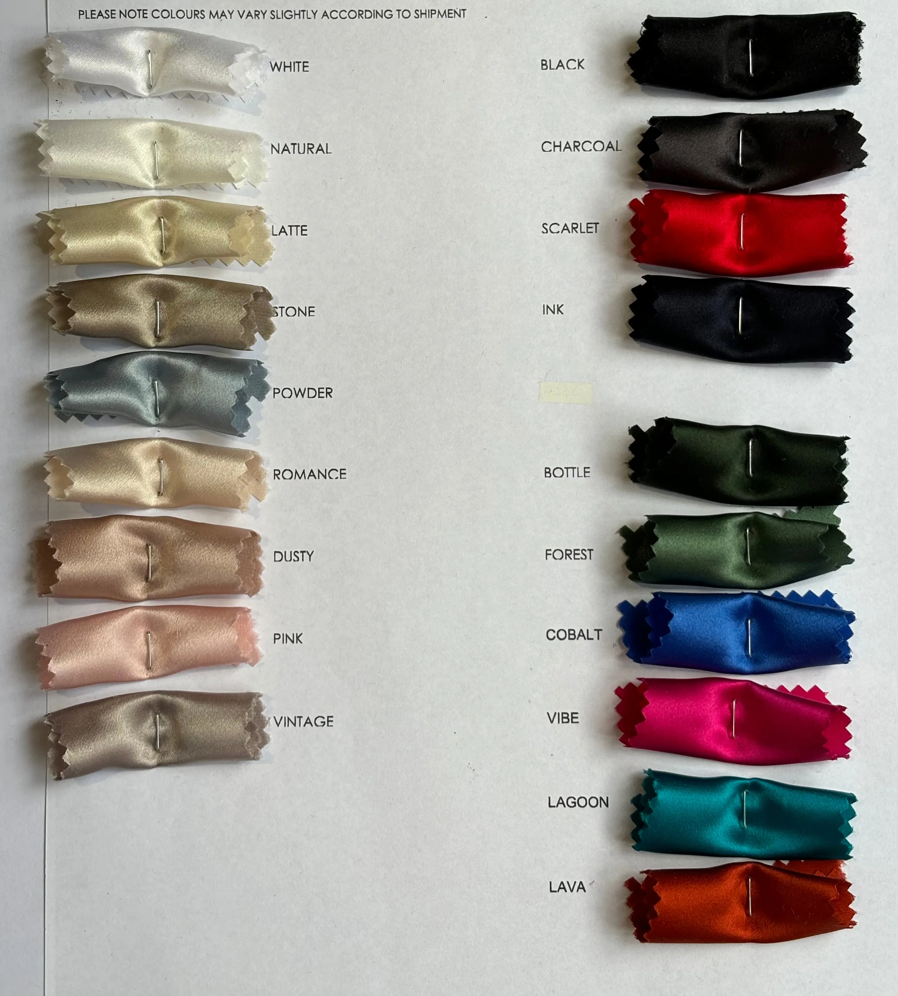 SILK SATIN
