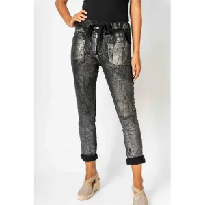 Silver Foil Jogger
