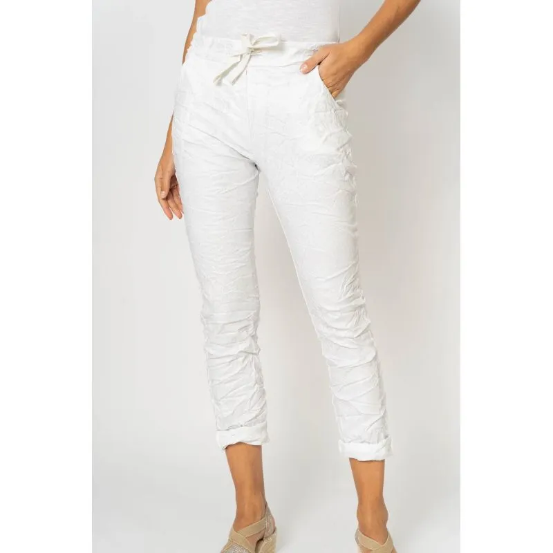 Silver Foil Jogger