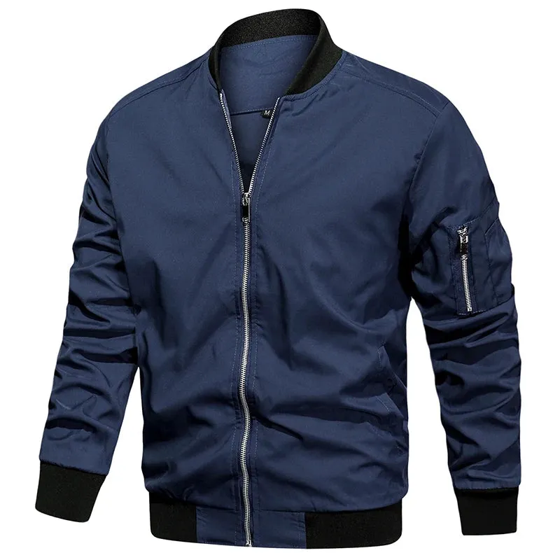 Spring Varsity Bomber Jacket