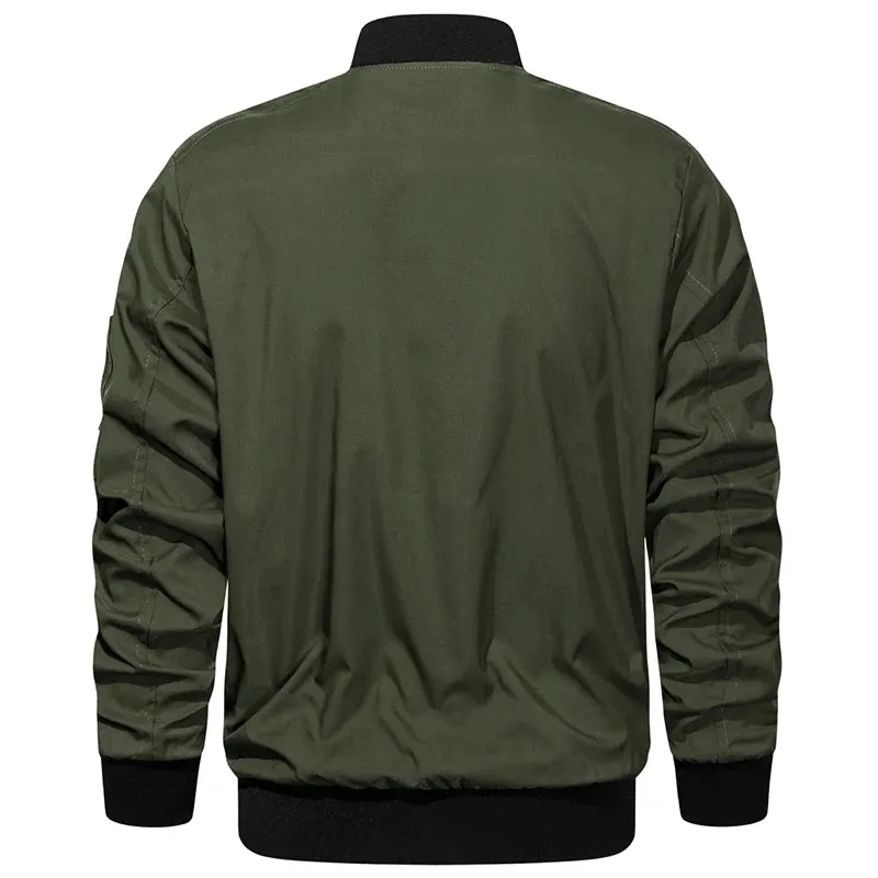 Spring Varsity Bomber Jacket