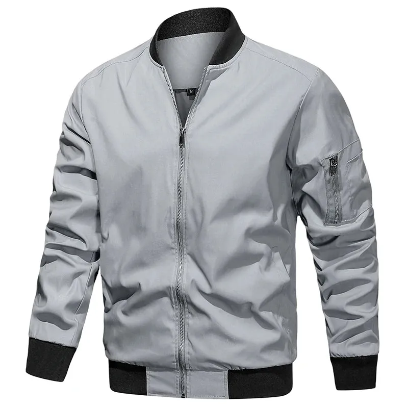 Spring Varsity Bomber Jacket
