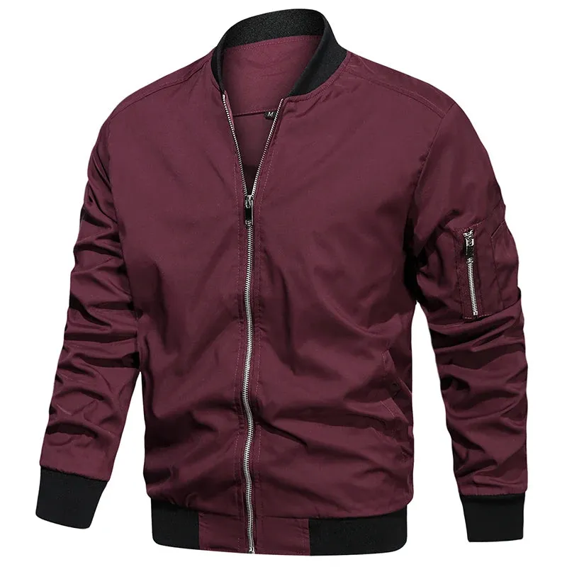 Spring Varsity Bomber Jacket